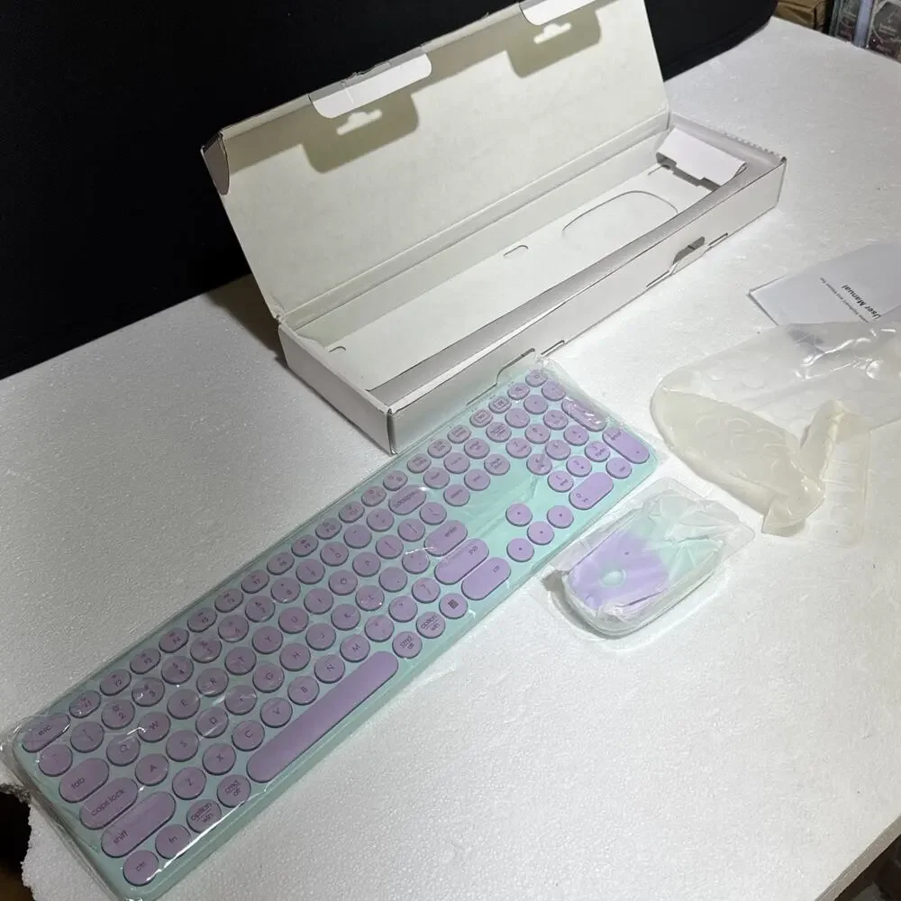 Seenda 2.4GHz Wireless Keyboard and Mouse set SK73-3 in Green New & Sealed